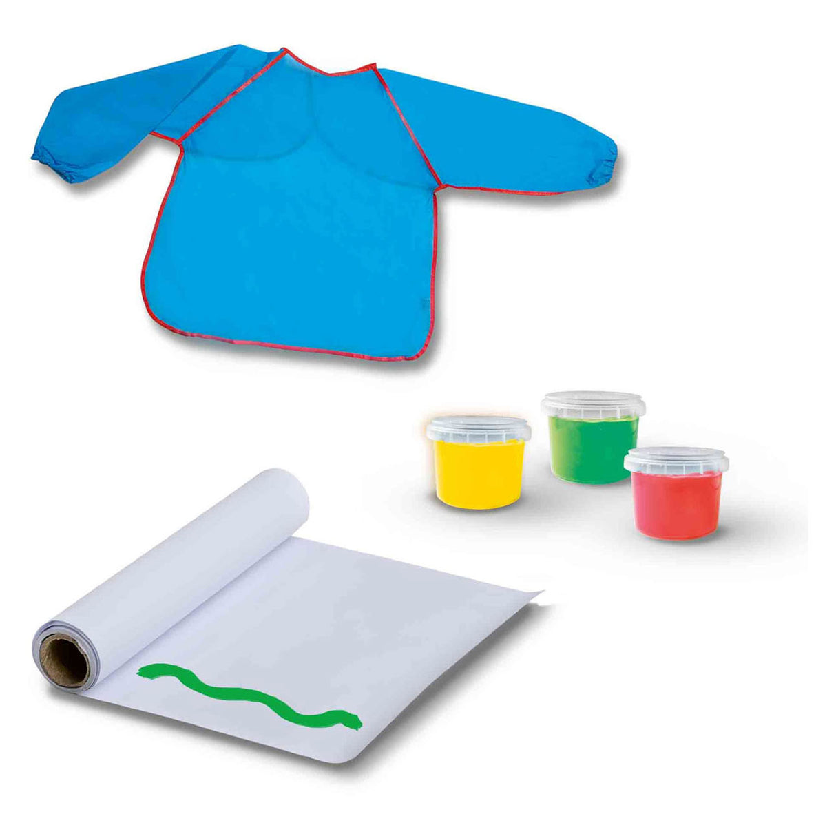 SES my first - paint set with clocky apron