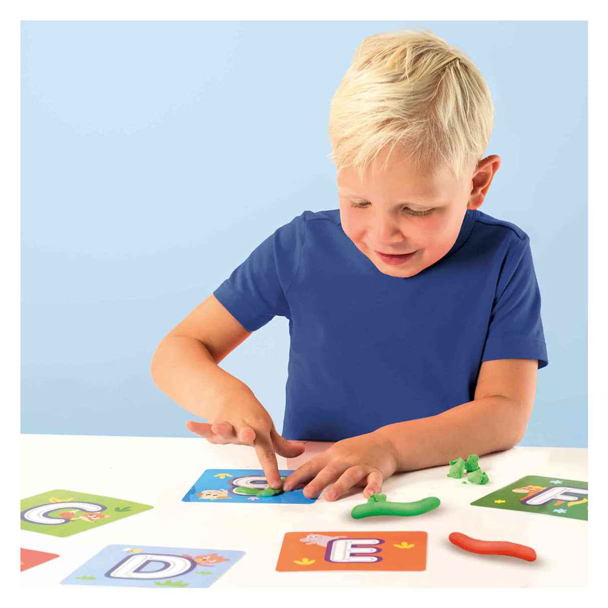Ses I learn the alphabet clay