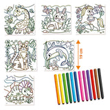 Ses creative colours by numbers - triangular grip markers