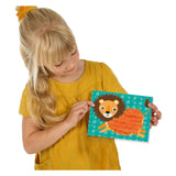 Embroider six fluffy animals