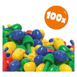 Ses montessori mozaïekbord compact | 2 stuks