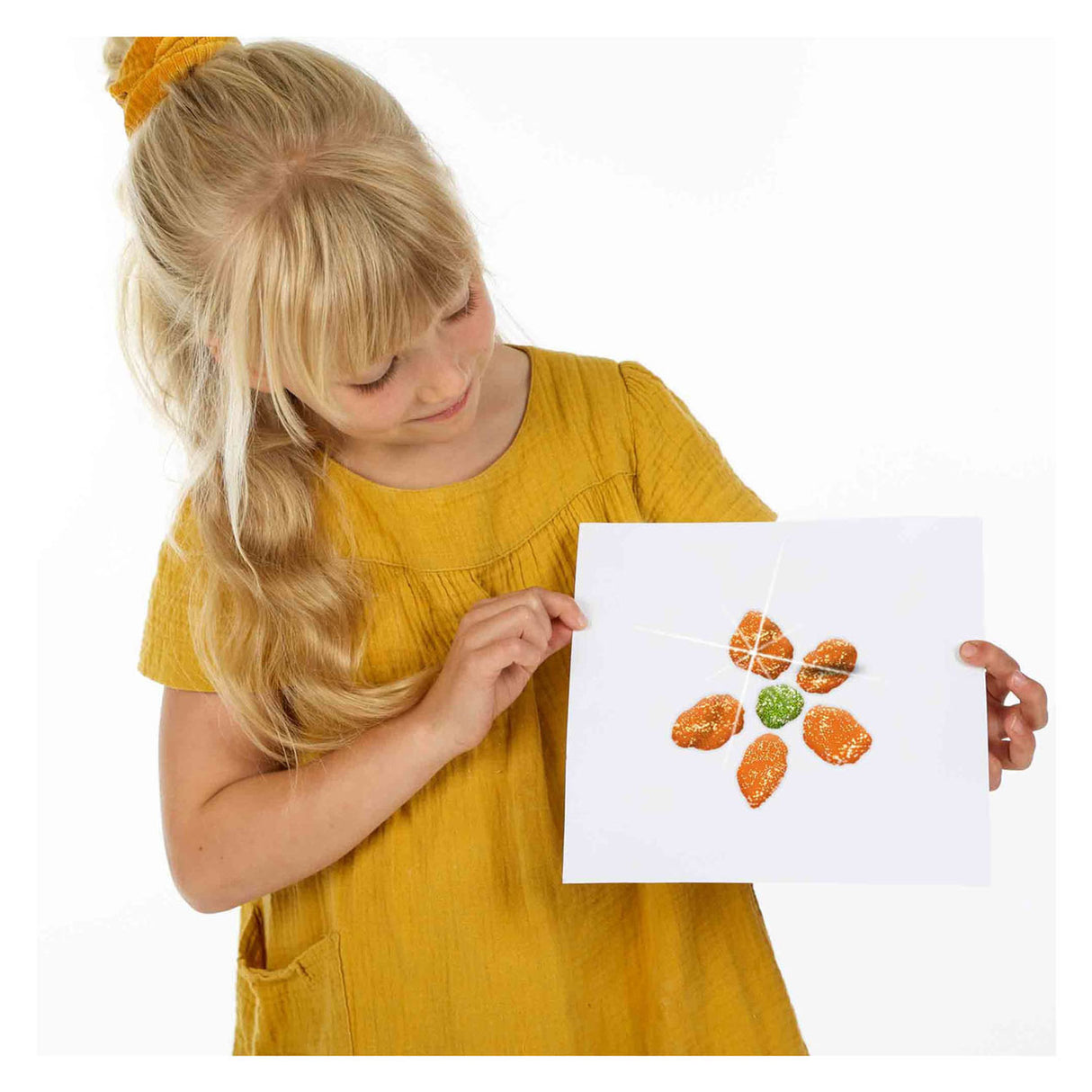 Ses plakkaatverf glitter (6x45ml)