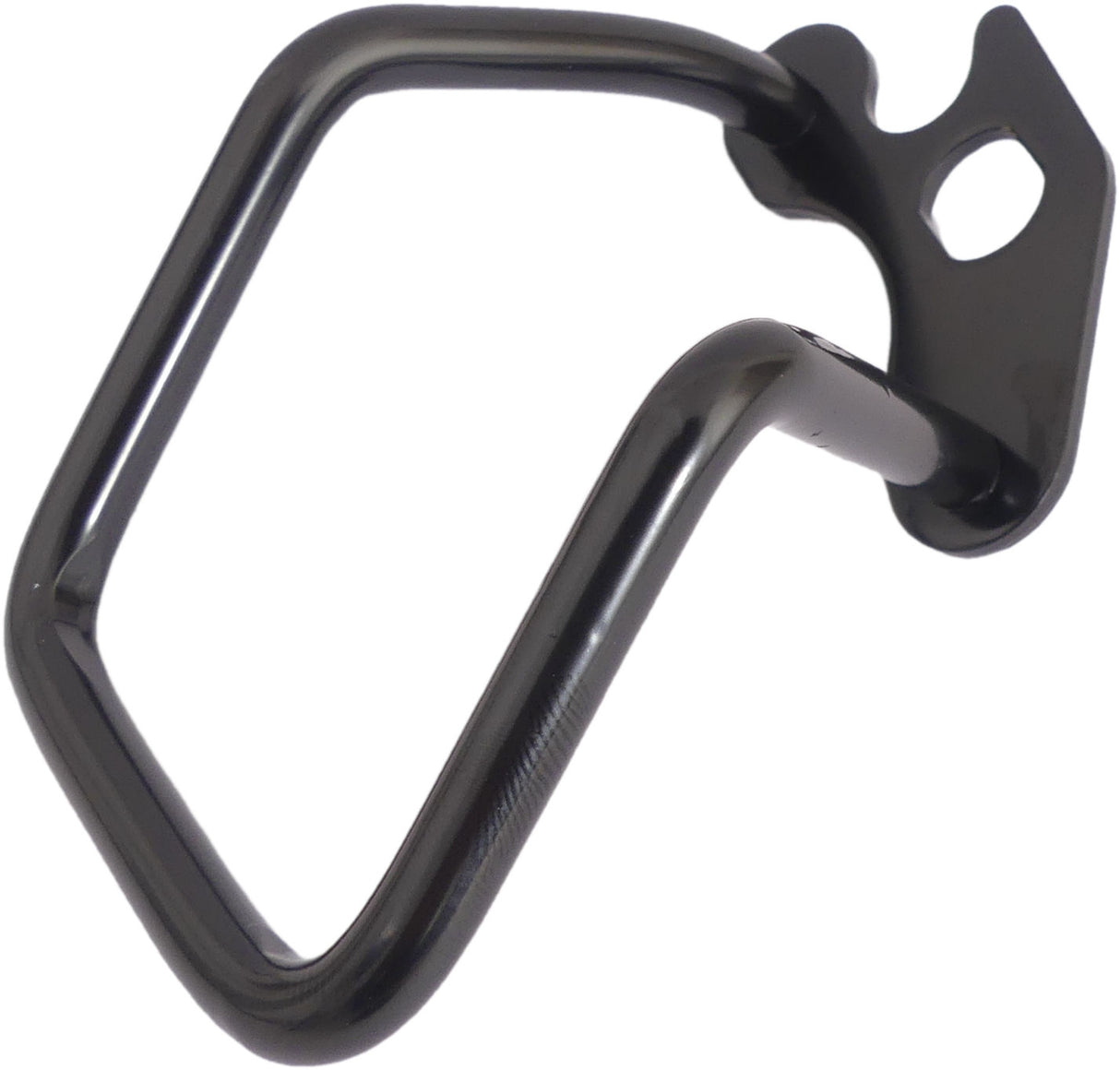 Mirage derailleur protector black axle mount