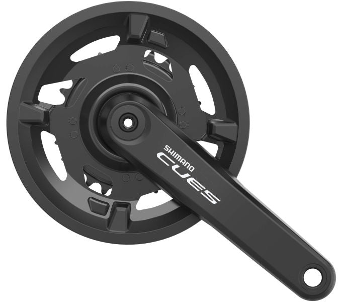Shimano Canket 2 x 9 10 11 Speed ​​Cues FC-U4000 s 175 mm klikovou ramenem 40-26 zubů (s řetězovou obrazovkou)