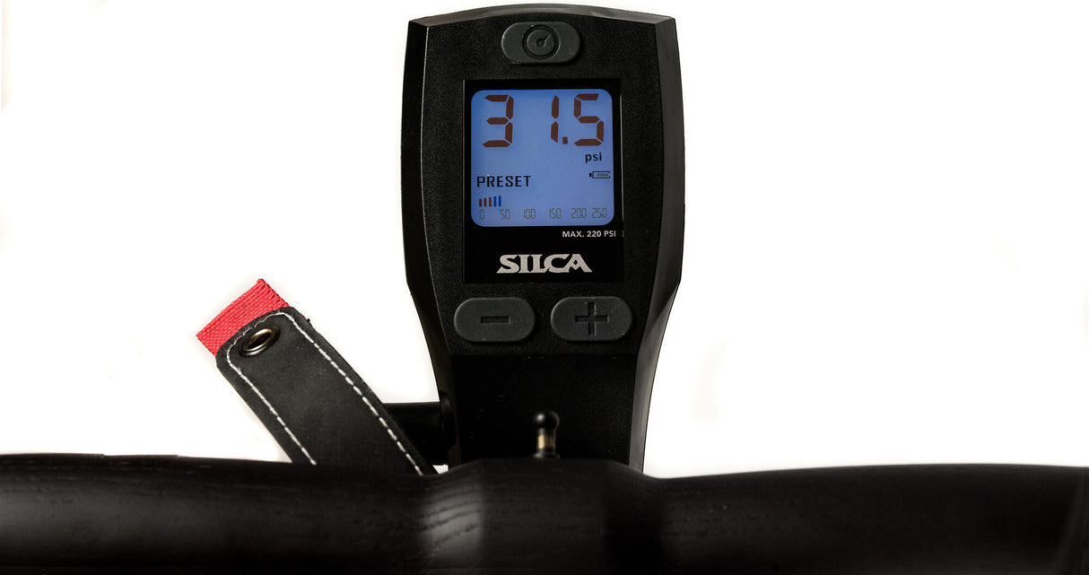 Silca high pressure pump superpista digital floor pump super pista digital black
