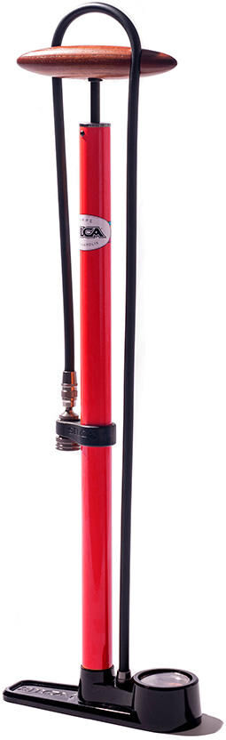 Silca high pressure pump pista floor pump pista red