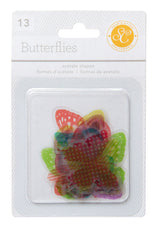 American crafts • embellishments lemonlush acetate shapes butterfly