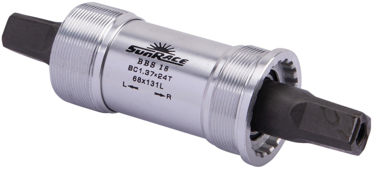 Sunrace bottom bracket 68 131mm aluminum BBS18-131