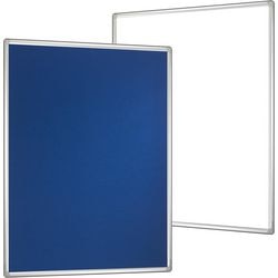Multiboard Franken Pro whiteboard, notice board blue white