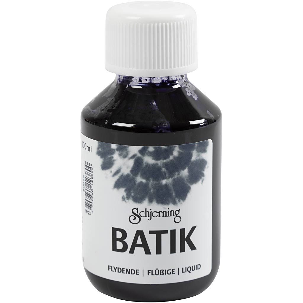 Schjerning batikverf, marineblauw, 100 ml 1 fles