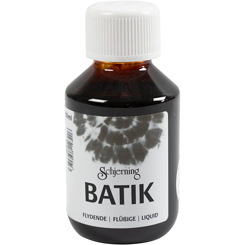 Schjerning batikverf, bruin, 100 ml 1 fles
