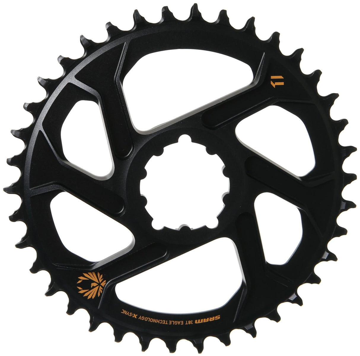 Sram chainring x-sync 2 chain ring x-sync 2 36t gold