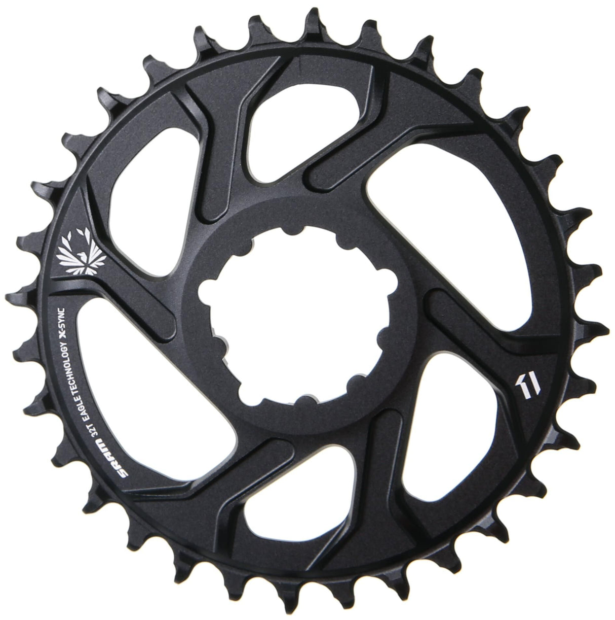 Anel de corrente Sram x-sync 2 x-sync 2 34t preto