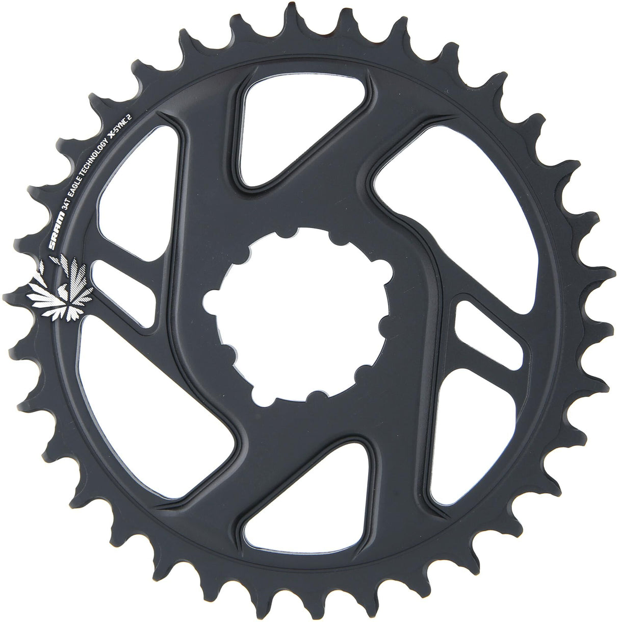 Sram chainring x-sync 2 trigger xx1 eagle alu, 34t., black