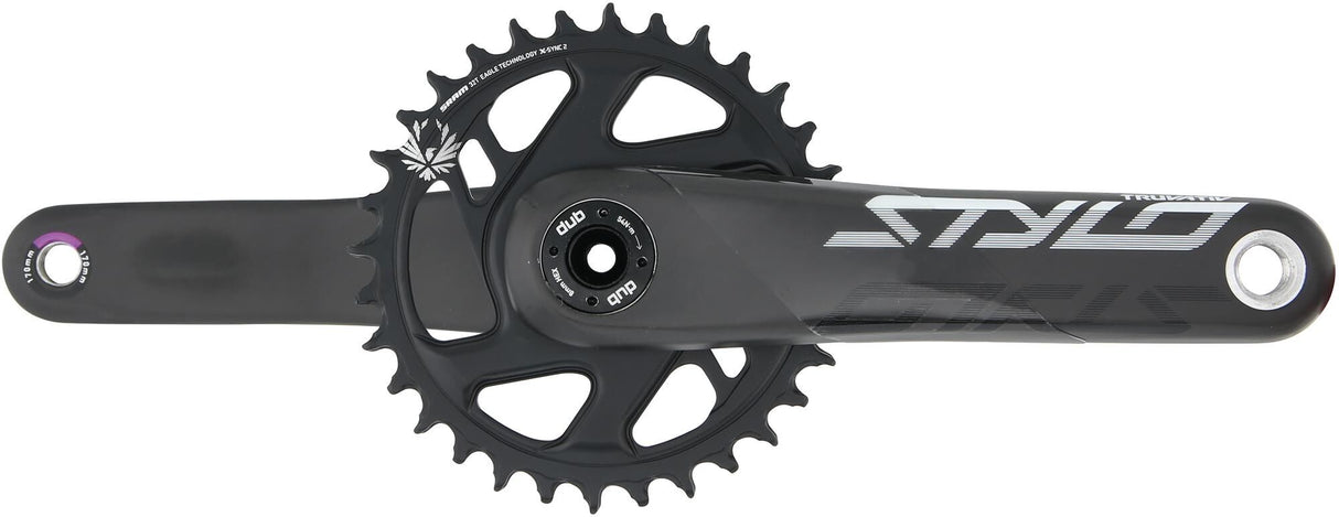 Truvativ crankstel stylo carbon eagle