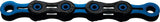 KMC bicycle chain DLC 11 - 118 links - Blue Black - Extremely durable - 243g