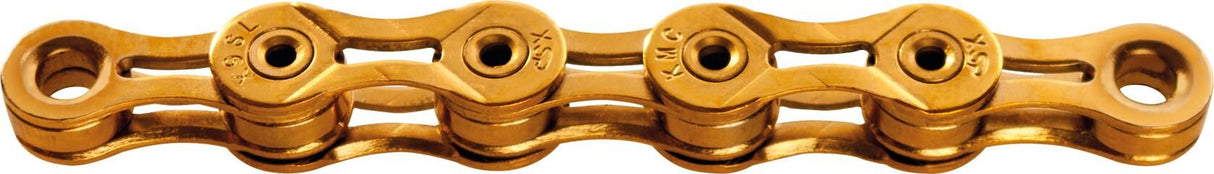 KMC bicycle chain X9SL Ti-N Gold 114 Schakels