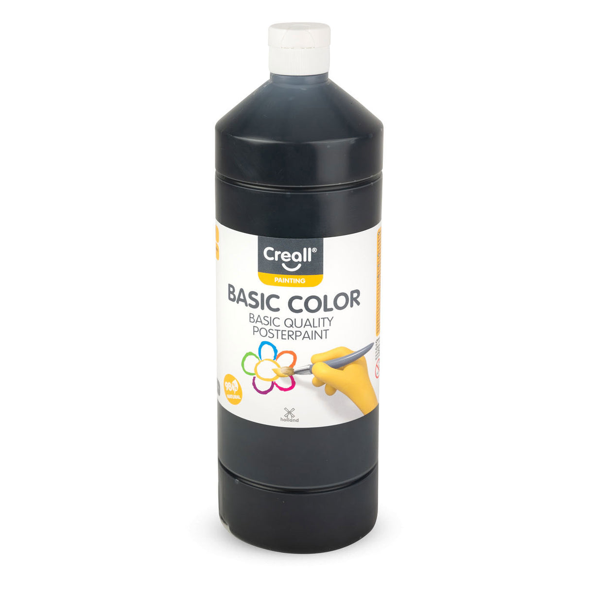 Creall School Paint Black, 1 litras