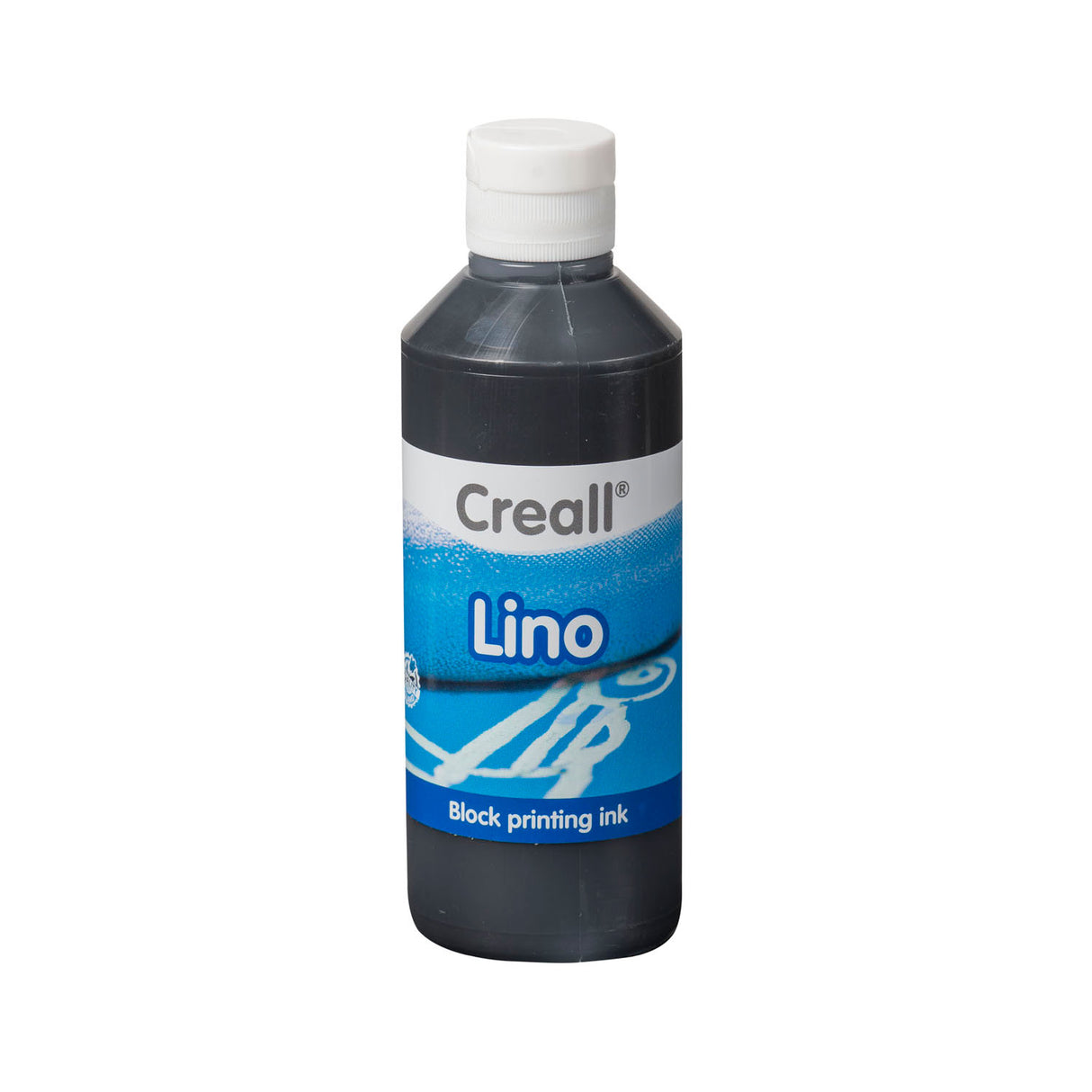 Creall lino blockprint lakování černé, 250 ml