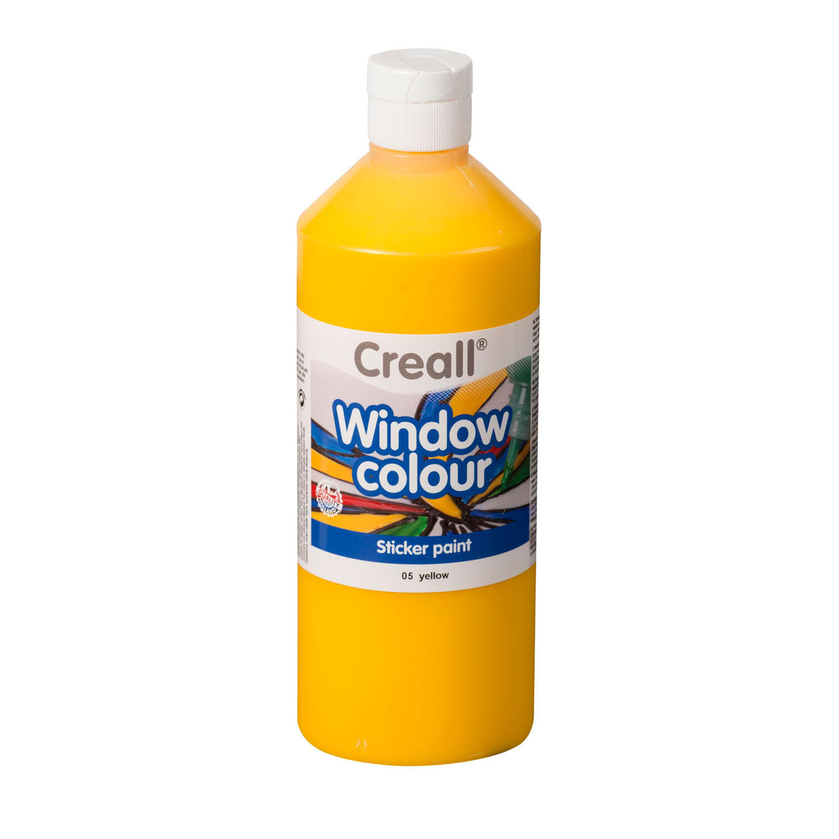Peinture de fenêtre creatal jaune, 500 ml