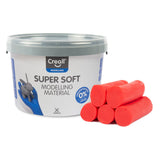 Creall Supersoft savi Punainen, 1750gr.