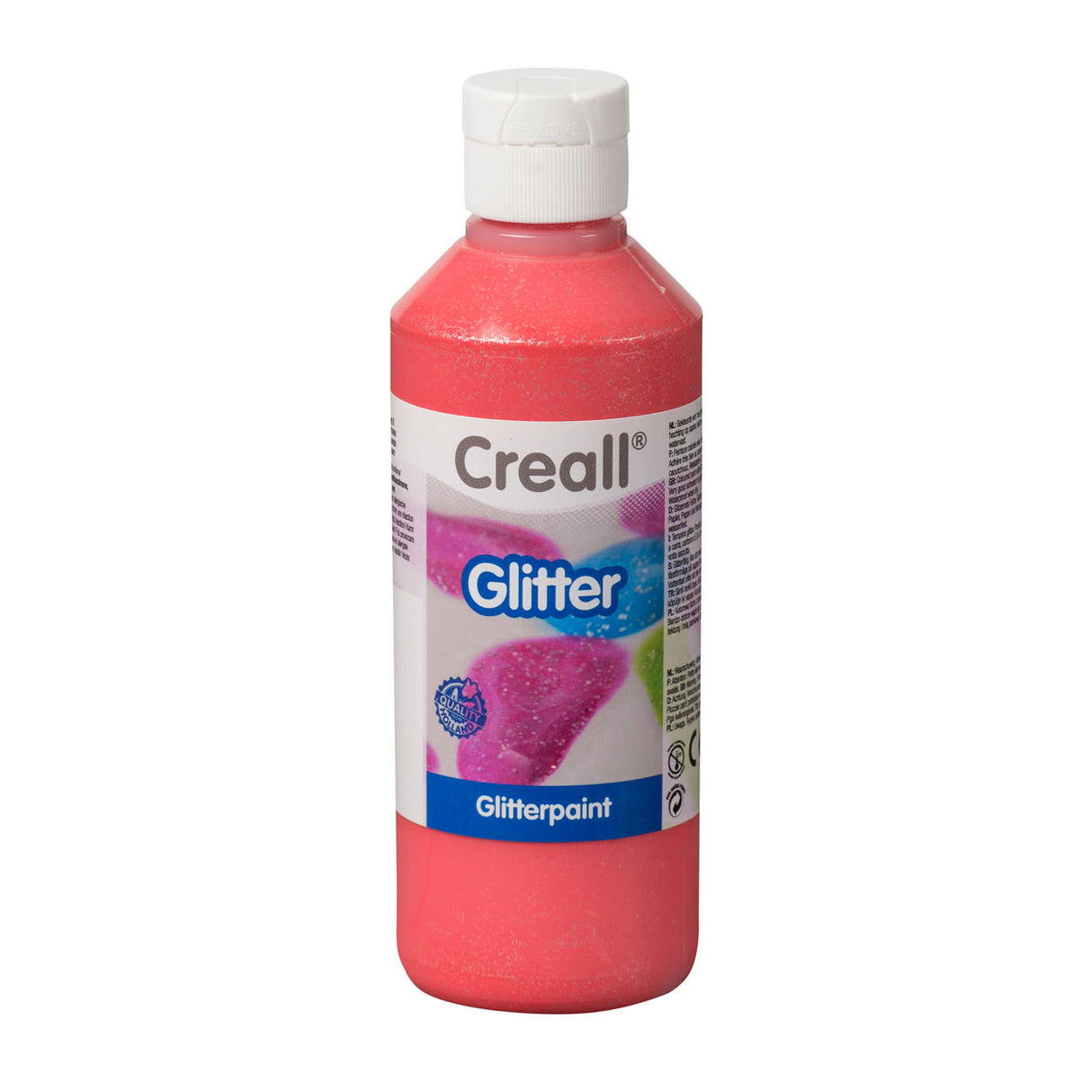 Crèl gnitter Paint rout, 250mml