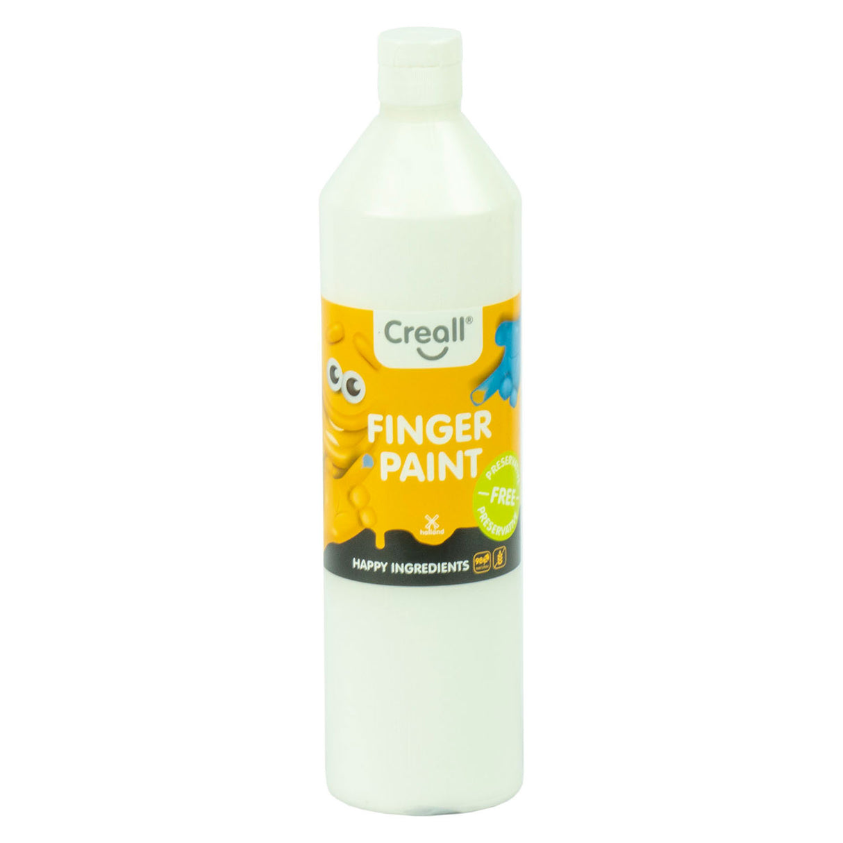 Conservación de pintura con los dedos de la creencia: blanco libre, 750 ml