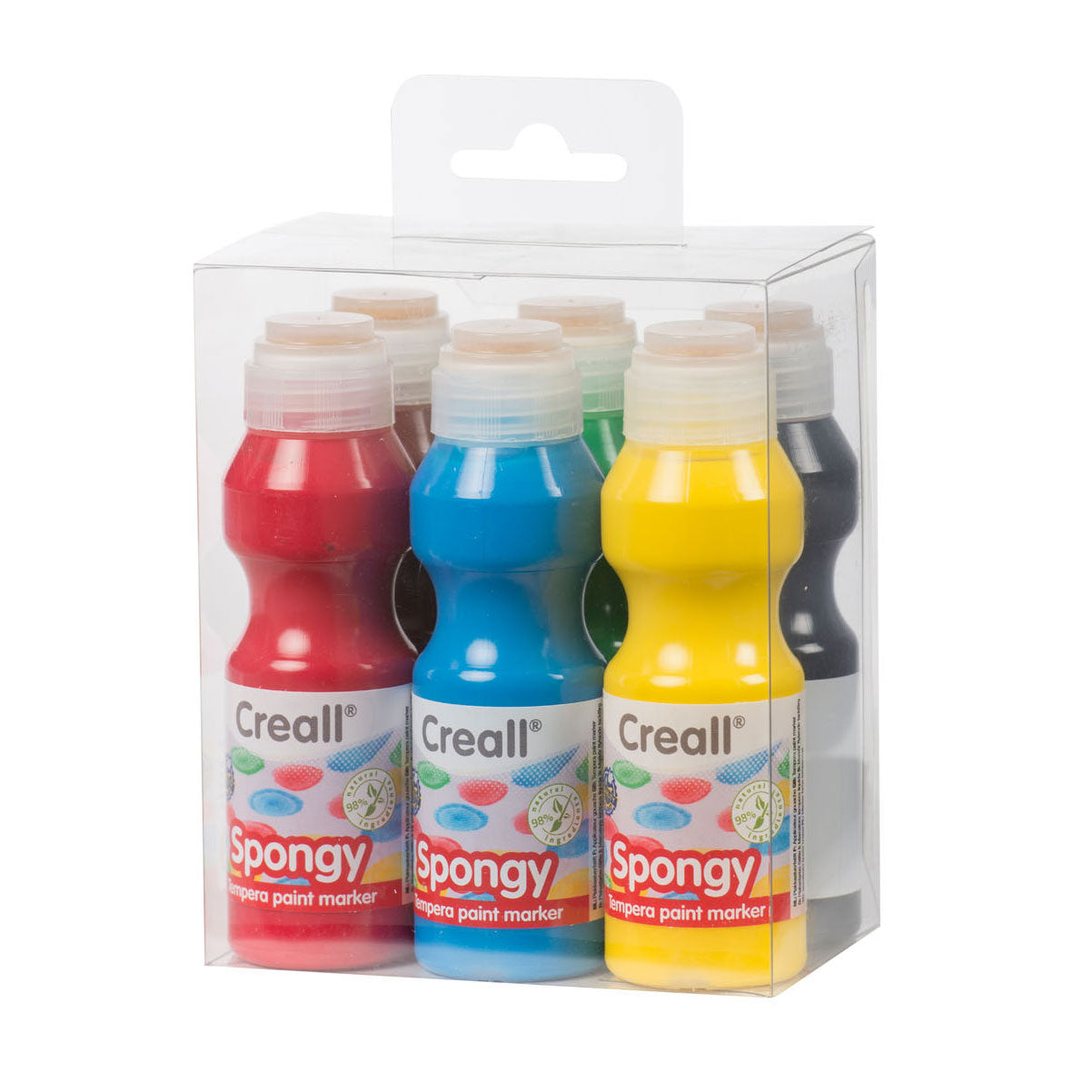 Pinn Péinte Spúinseacha Creall, 6x70ml