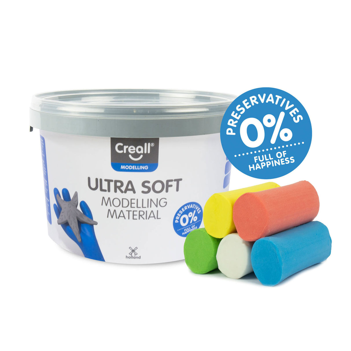 Kreall Ultra Soft Clay Color, 1100 Gr.