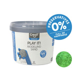 Creall Juega Speelzand Green, 750gr.
