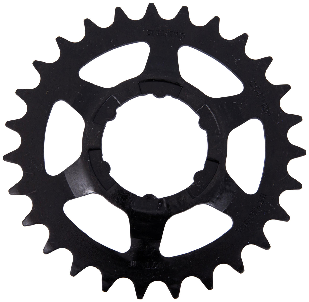 Gear Shimano 27T 1 2x3 32 fekete