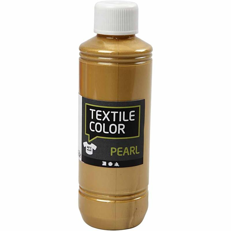 Creativ Company Textile Color opaque textile paint - gold pearl, 250ml