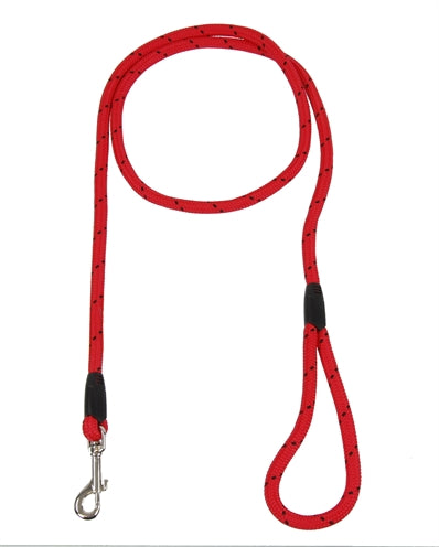 Corda de cão de pau -rosa corda vermelha preta