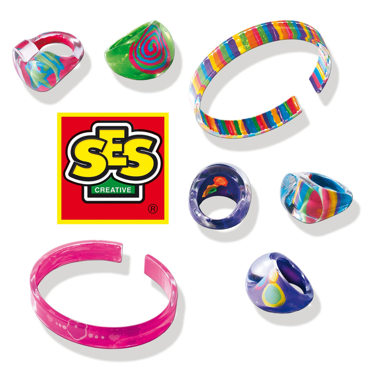 SES anéis de pulseiras