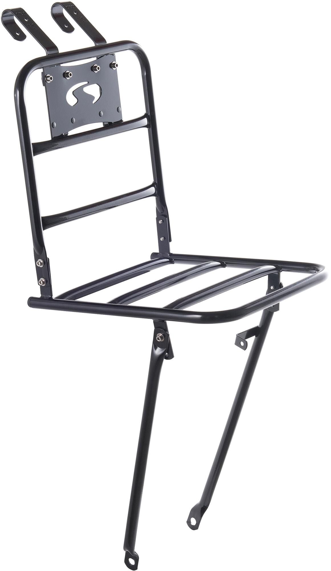 front carrier comfort transport 26 28 inch steel black