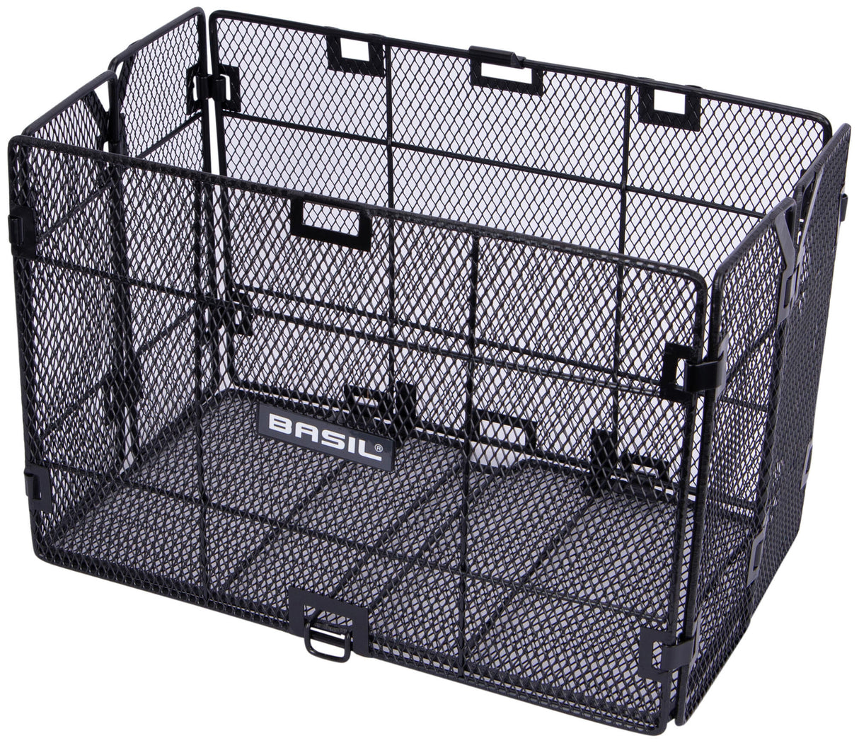 Basil Catania - Bicycle basket - On the back - Black