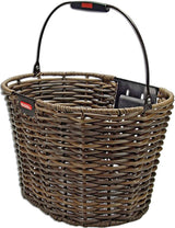 Klickfix rixen kaul basket, front structura oval fr.basket r k structura oval brown