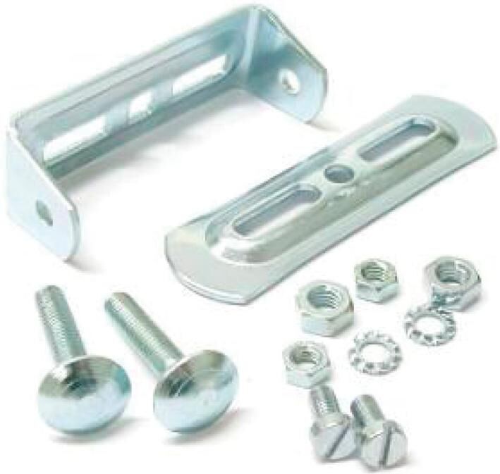 Universal luggage rack-list steel silver