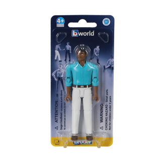 Bruder bworld figure man white pants