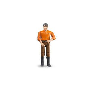 Bruder bworld figura moški z rjavimi hlačami