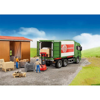 Bruder Logistics Set with Pallet