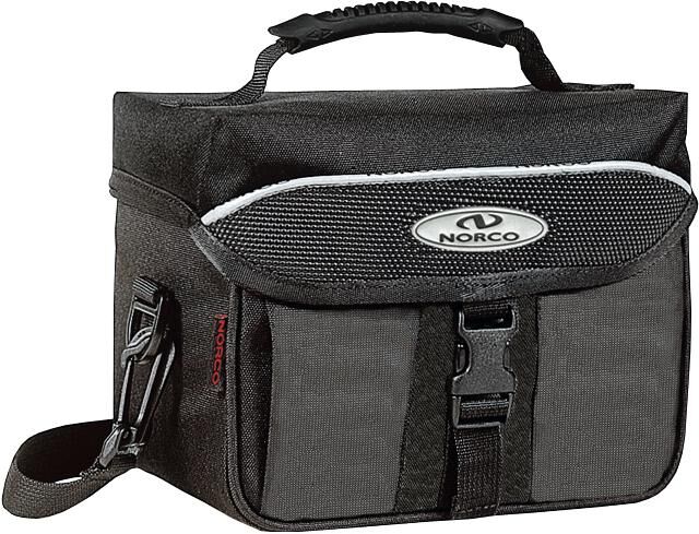 Norco handlebar bag ottawa bar bag ottawa black silver