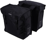Basil Mara XXL Double Bicycle Bag - 47L - Ladies Herens - City City - Sort