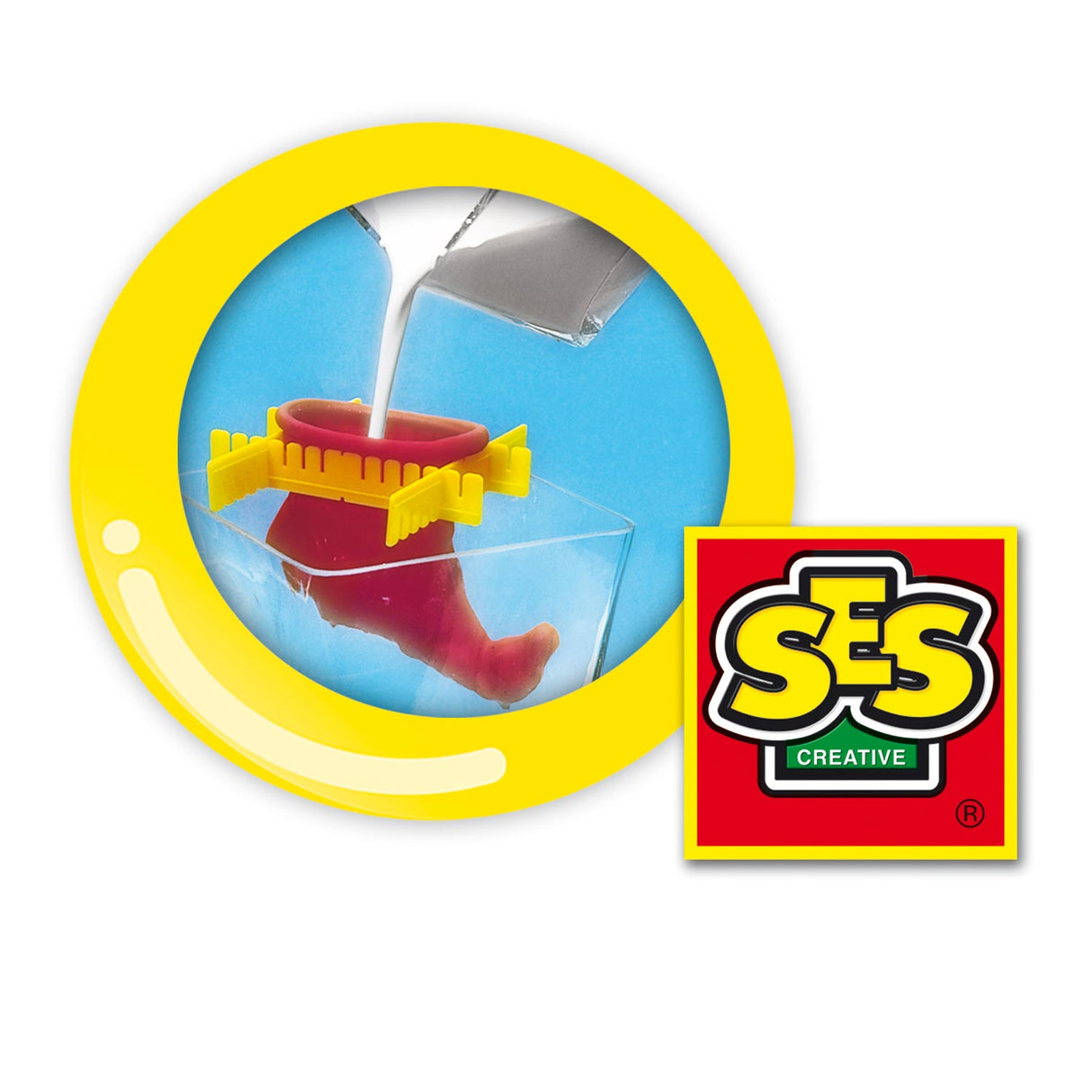Ses gips geten - konj z manes