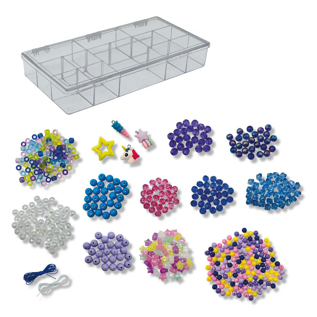 Комплект мъниста за бижута Ses galaxy