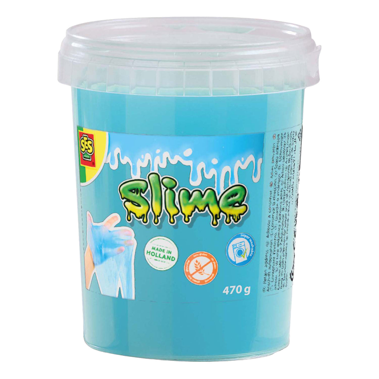 Ses sliz - modré třpytky 470g