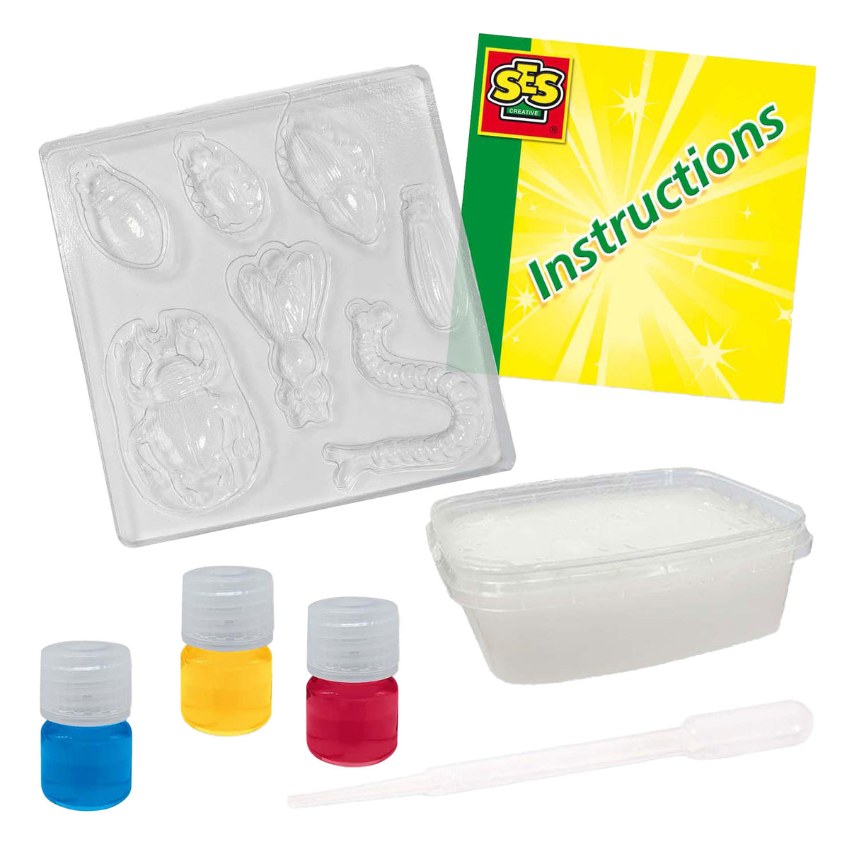 Gjuta läskiga tvålar