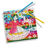 Ses metallesche Faarf Canvas