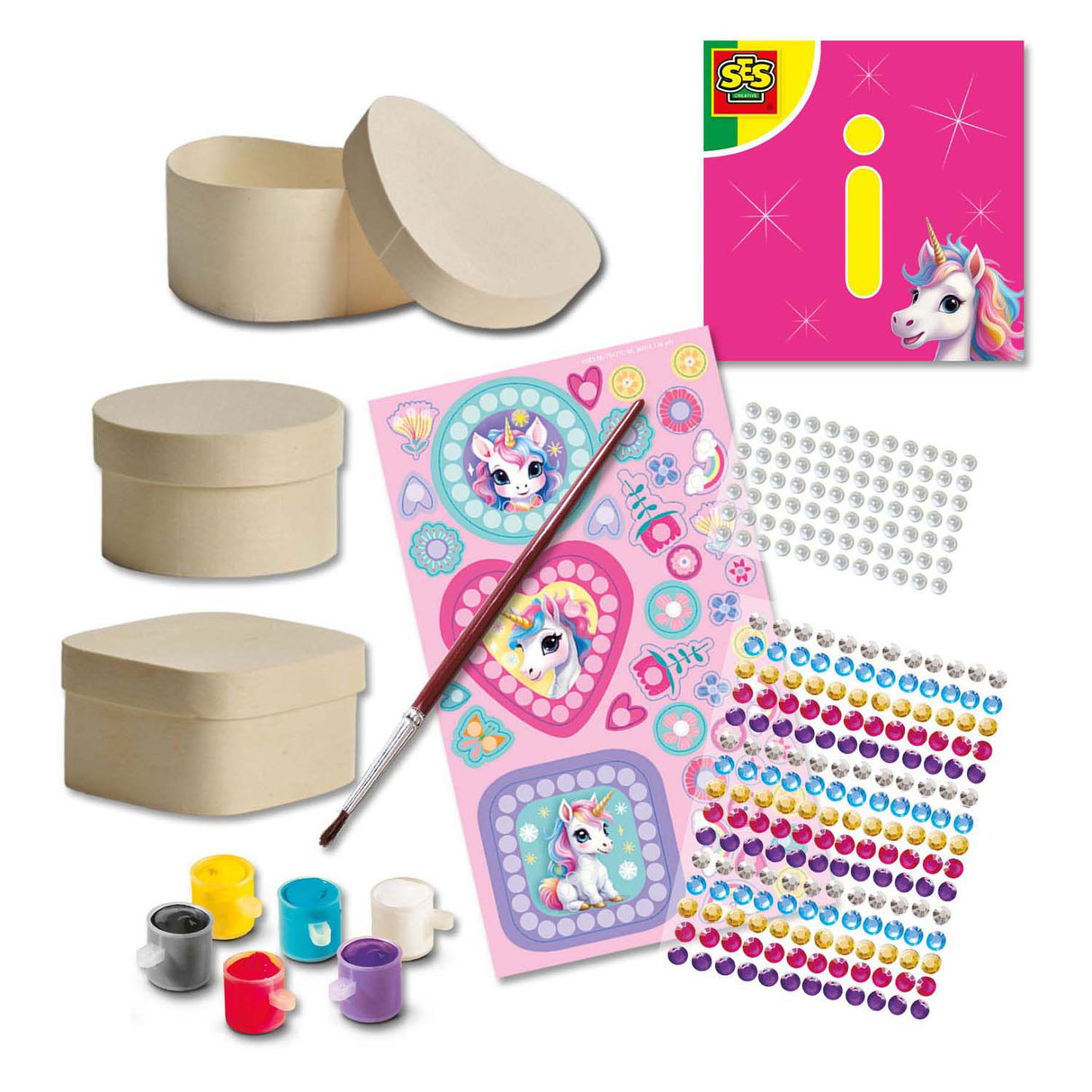 Ses diamond painting wooden jewelry boxes