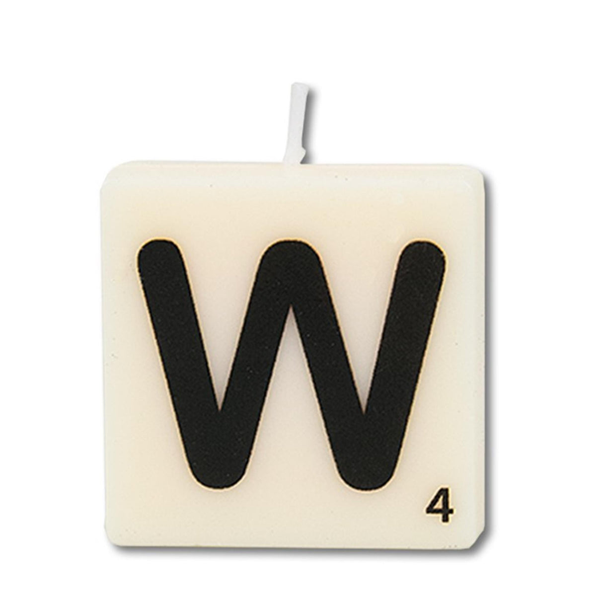 Paperdreams letter kaarsje w, 4st.